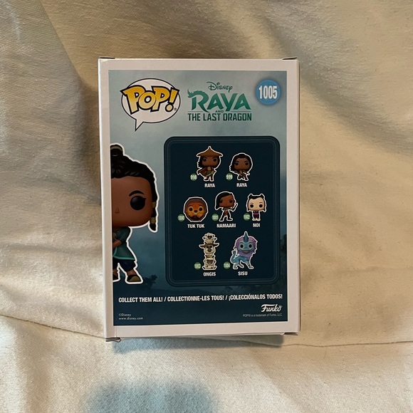 Raya and the Last Dragon Disney Funko Pop 1005 Raya with Tuk Tuk new exclusive - Picture 3 of 5